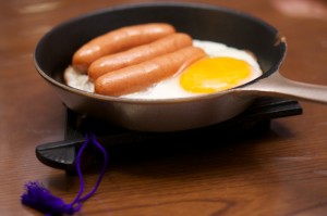 焼いた後はそのまま器として